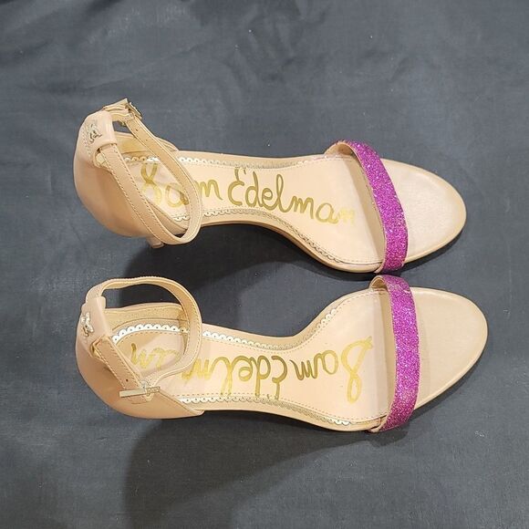 BRAND NEW SAM&EDELMAN HIGH HEEL STILETTOS OPEN TOE SANDAL - Picture 7 of 15